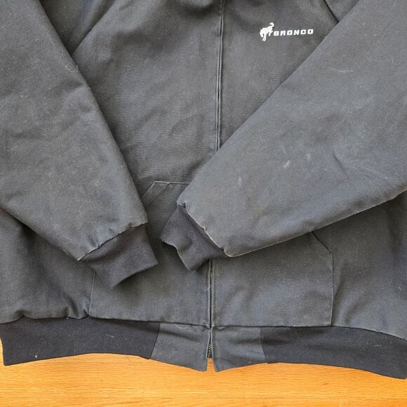 Work bomber canvas coat size XL Outdoor Bronco Corduroy-collar - Picture 7 of 10